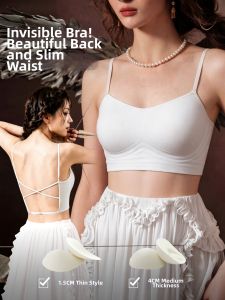 mitaopai | Invisible Tint Seamless Aesthetic Back Integrated Bra
