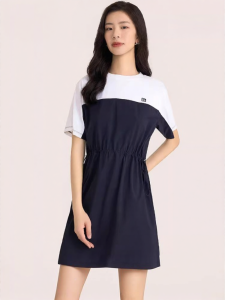 ELLE Active | Design Sensitivity A-line Waist-cinching Dress