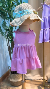 Rein an Co. –Tiered Summer Dress for Girls | Toddler to Kids