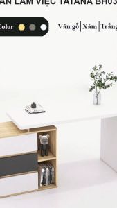 FREESHIP HCM - Bàn Học Bàn Làm Việc Gỗ MDF Tatana BH032 – có thiết kế theo yêu cầu khách hàng