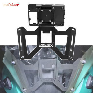 Giá Đỡ Điện Thoại Di Động Xe Máy Cho Kawasaki NINJA Z1000 SX Z1000SX 2017-2021 Định Vị GPS Giá Đỡ Có Sạc USB Nhôm