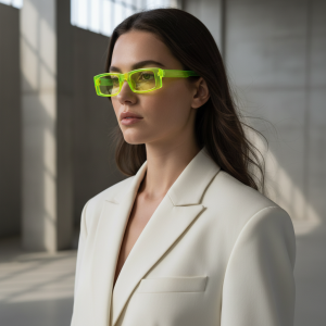 Simple Square Sunglasses. Available In Various Colors. Fashionable And Versatile With Uv Protection.5244