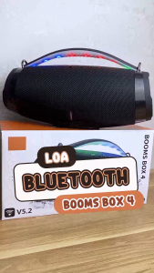Loa Bluetooth Không Dây Boombox 4 Loa Công Suất Cực Lớn Tương Thích Điện Thoại Máy Tính LapTop TiVi