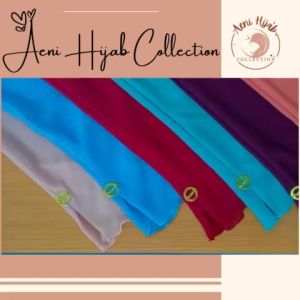 * Aeni * Bawal Instant Arissa Curve Chiffon - 45 Ready in Malaysia