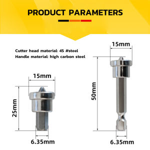 Talao 5pcs Magnetic Positioning Screwdriver Bits Screw Positioning Bit Hex Shank Screw Positioning Bit PH2x25mm PH2x50mm