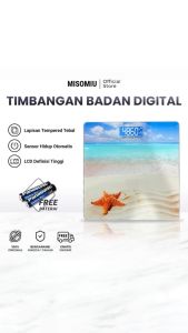 Timbangan Badan Kaca Digital Body Elektronik Motif 180kg