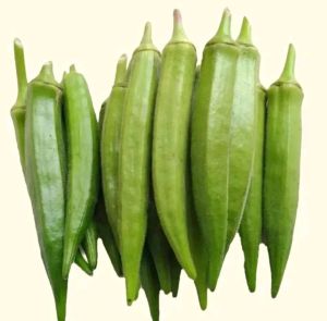 SAYURAN OKRA HIJAU SEGAR 1KG GRADE B