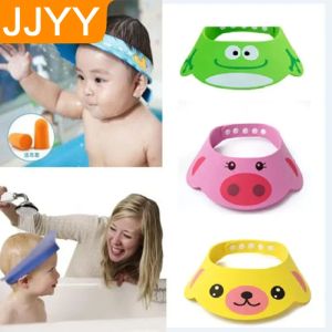 Waterproof Adjustable Baby Bathing Cap Hair Protection Shower Cap for Infants Toddlers Kids Bath Cap