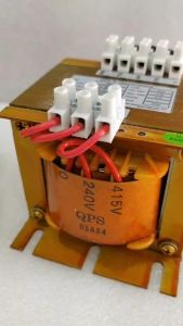 QPS Step Down Transformer Double Winding 1Phase 250VA Input 415V Output 220V (1.14A)