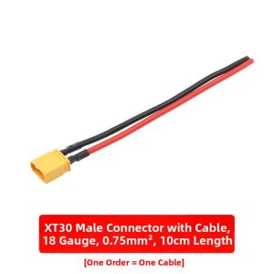 XT60h Hobby Model Connecting Line XT30U-F/M Male And Female Plug XT90 ESC Adapter Battery Li-battery Charging Extension Line