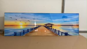 [HOT] - Tranh tráng gương treo tường nghệ thuật khổ ngang đẹp sắc nét đến từng chi tiết.