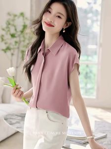 MOHANYIMEI | Sleeveless Elegant Summer Shirt