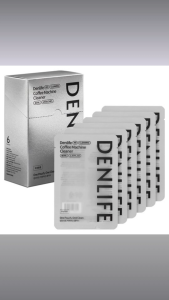 Denlife Coffee Machine Cleaner 6 Pouches 40ml Each Single Use Descaler for Espresso Capsule Machines