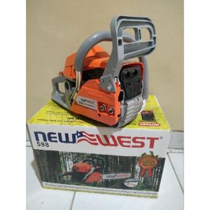 Mesin Senso Chainsaw NEW WEST 🇺🇲 598 Original Bar 22" 58cc