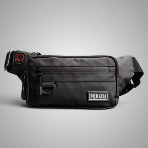 POLOZADA | Tas Selempang Pria Merk POLOZADA Waterproof | Waistbag Pria Anti Air Bahan Balon | Sling Bag Harian Tahan Air Hujan