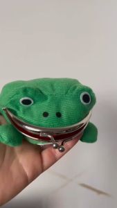 Anime Figure Naruto Wallet Frog Cute Portable Funny Coin Bag Storage Accessory Cosplay Theme Party Toys Boy Girl Birthday Gifts