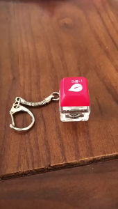 พวงกุญแจคีย์บอร์ดมีไฟ keyboard keychain LED จี้ปุ่มกด คลายเครียด ของเล่นห้อยกระเป๋า