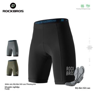 ROCKBROS Nam MTB Xe Đạp Quần Quần Short Thoáng Khí Nhanh Khô Chống Tia UV Nhẹ Quần Short Đạp Xe Cho Mùa Hè 5-6 Giờ