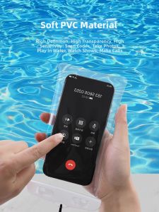 Waterproof Touchscreen Phone Bag for Swimming And Diving Sealed Outdoor Activity Mobile Phone Case Rainproof Delivery Bag
