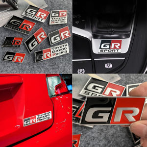 Zinc Alloy Labeling GR Sport Car Interior Stickers for Toyota YARiS, Hiace, RAV4, RS Prius, Avensis, Corolla & Camry