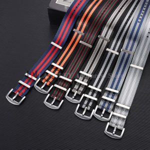 Premium Quality Nylon Strap 20mm 22mm for Omega for Seiko Watch Band Universal Type Sport Men Bracelet For Watchband Replacement