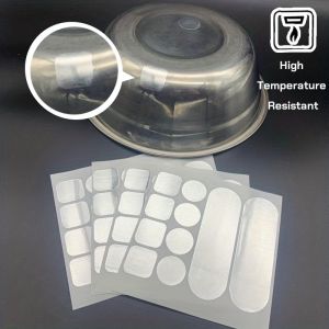 Pipe Mending Patch Waterproof Aluminum Foil Tape High Temperature Resistant Pot Repair Stickers for Stainless Steel Fixing Leak