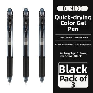 pentel | Quick-drying Ballpoint Pen for Students Exams and Study Black