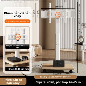 BESSGROUP | Giá Đỡ Tivi Di Động Có Thể Xoay