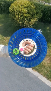 18cm Kite Line Reel Hollow Design With 200m Line Bearing Spool For Fishing