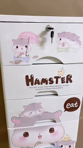 Lemari Plastik Lemari Baju Plastik 4 dan 5 Susun Desain Modern Kapasitas Besar untuk Baju dan Mainan