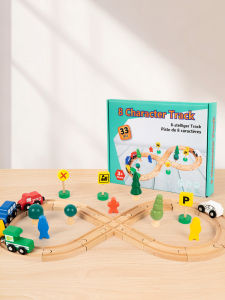 Đồ Chơi Xe Lửa Hình Chữ U 33 Món Cho Trẻ Em Từ 2-6 Tuổi Đồ Chơi Giáo Dục Sớm Cho Bé Trai Và Bé Gái Đồ Chơi Tương Tác Cha Mẹ Và Trẻ Em