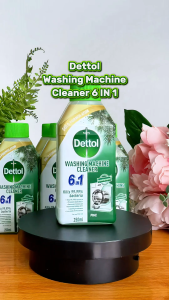 【Twin Pack】Dettol Washing Machine Cleaner Antibacterial Universal Deep Cleaning Limescale Remover Deodorizing