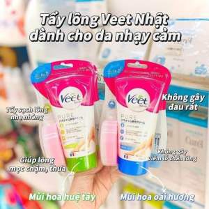 Tẩy lông veet Nhật Bản