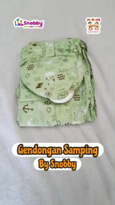 Snobby Gendongan samping tersedia warna hijau atau gading TPG2342 atau TPG2343