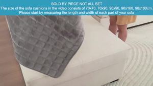 Khăn Trải Ghế Sofa Nhung Kẻ Caro Đa Năng Không Trơn Trượt Dày Dặn Ấm Áp Chất Liệu Flannel Dùng Cho Phòng Khách Đệm Ghế Tay Vịn Lưng Ghế Phù Hợp Với Nhiều Loại Ghế Sofa