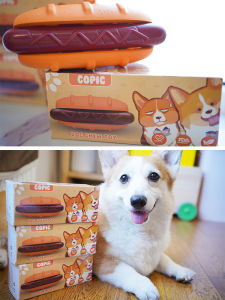 Bbkid Original Single Super Heavy Rubber Dog Toy Snack Hide And Scent Two in One for Medium And Large Dogs Dental Chew