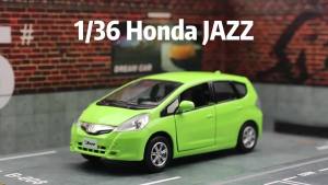Marco RMZ City Alloy Car Model 1/36 Honda Fit JAZZ Car Toy Model Warrior Two-Door