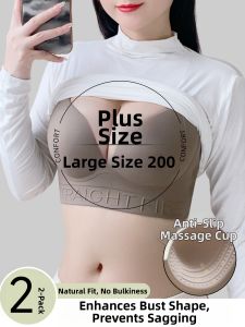 QIANLINGMEI | Gathering And Lifting Comfortable Bra
