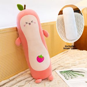 GUAIBUDIAN | Removable Cover Avocado-shaped Long Pillow Plush Toy