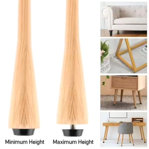 20pcs Adjustable Furniture Feet M8 Screws Leveling Leg Extension Anti-Slip For Shelf Table Chair