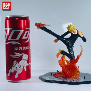 Bandai | New One Piece Anime Figure Fire Fist Luffy Ace Sanji Battle Model Dolls PVC sabo Action Figurine Zoro Ghost Three-Knife Toys