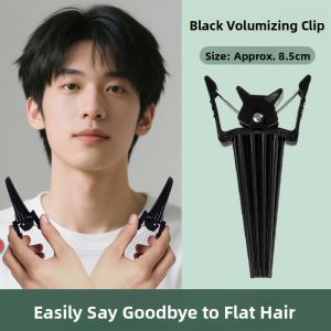 NING ZHOU | Short Hair Styling High Crown Hair Positioning Clip for Men