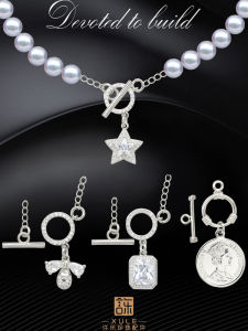 จี้ OT สร้อยข้อมือ DIY พร้อมอุปกรณ์ทำเครื่องประดับ จี้ลูกปัดไข่มุก จี้ลิงค์สร้อยคอทองคำชุบทอง 14K จี้รูปผีเสื้อและผึ้ง