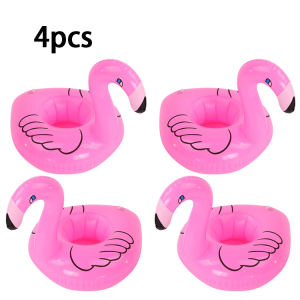 Inflatable cup holder Pool Party Pool decoration Flamingo Design pool cup holder summer entertainment ideal drink holder