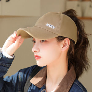 Mũ bóng chày cotton thông thường dành cho nữ có vành rộng thoáng khí và sành điệu Lý tưởng cho các sự kiện du lịch và thể thao