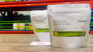 Vietblend - BỘT TRÀ XANH MATCHA VỤ XUÂN LOẠI B - Vị trà - Cân bằng - Chát nhẹ
