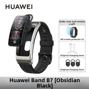 HUAWEI | Smart Calling Exercise Bluetooth Earbuds Integration Blood Oxygen Heart Rate Sleep Monitor Waterproof Smart Band