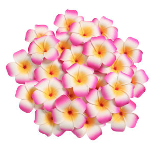 10/20Pcs 4.5cm Artificial Flowers Hawaiian Party Fake Flower for Wedding Decoration Handmade DIY Craft Gifts Accessories