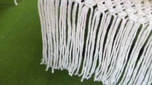 เปลญวนเชือกมาคราเม่ถัก Hammocks  เชือกนิ่ม ไม่ขึ้นรา ใช้งานกลางแจ้งได้ดี พร้อมเชือกมัดแขวนใช้งานได้ทันที