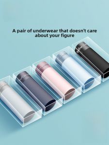 MiiOW | Mens Ice Silk Briefs Summer Thin Flat Angle Shorts Seamless Nylon Fabric Comfortable Breathable Underwear For Young Men